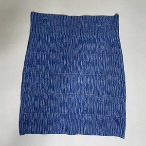 BCBGMaxAzria blue stretch skirt